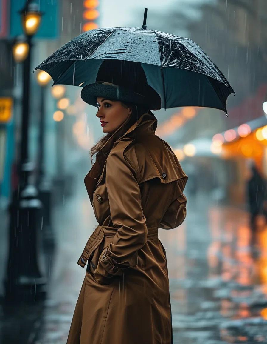 Rain, Styled: The Wet-Weather Wardrobe That Refuses to Surrender